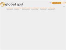 Tablet Screenshot of globalspot.eu